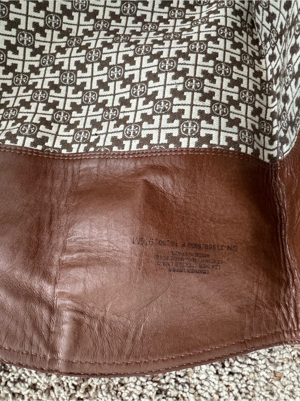 Tory Burch Brown Leather Knee High Boots - Picture 9 of 9